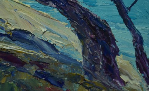 Landscape oil painting - Bok 02,  oil on canvas - Image 4
