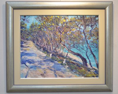 Landscape oil painting - Bok 02,  oil on canvas