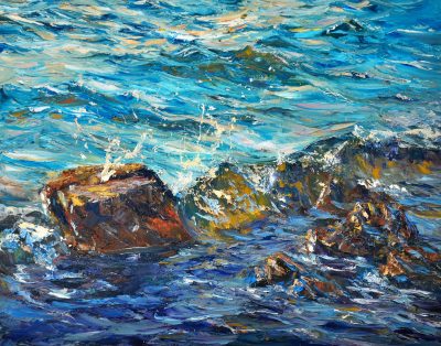 SEASCAPE - oil on canvas